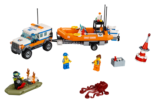 Unità di risposta con il fuoristrada 4x4 — set LEGO 60165