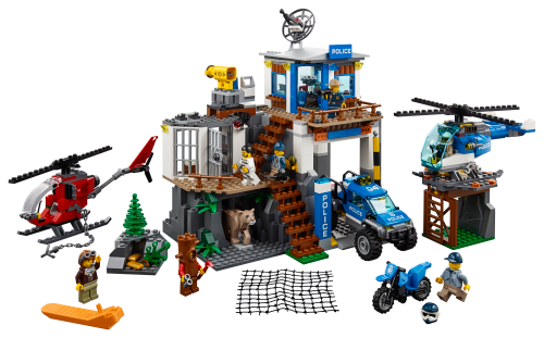 Quartier generale della polizia di montagna — set LEGO 60174