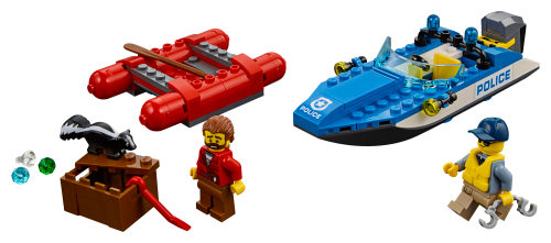 Fuga sul fiume — set LEGO 60176