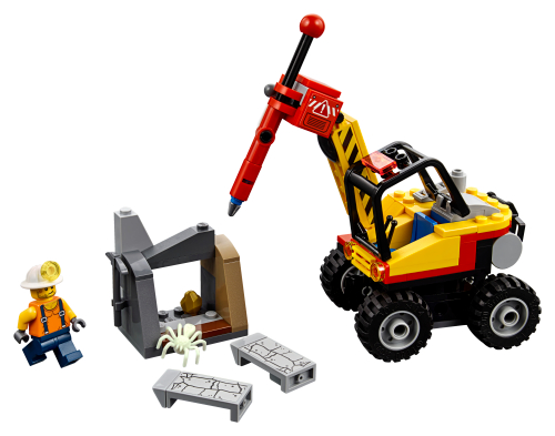 Spaccaroccia da miniera — set LEGO 60185