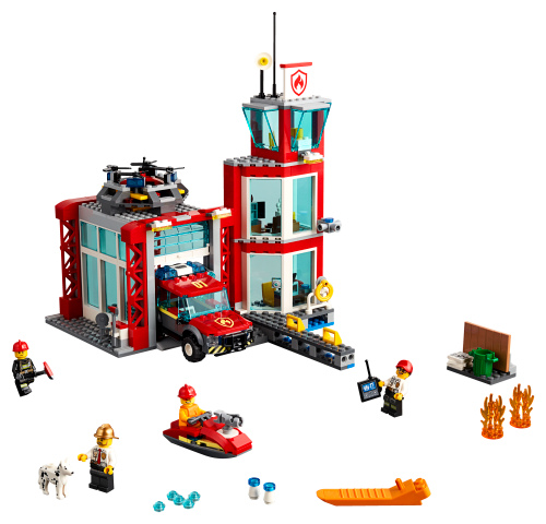 Fire 60215 - LEGO® City - Building Instructions - Customer Service - LEGO.com US