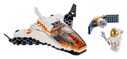 Missione di riparazione satellitare — set LEGO 60224