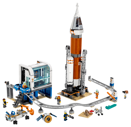 Deep Space Rocket and Launch Control 60228 LEGO® City Building Instructions - Customer - LEGO.com GB