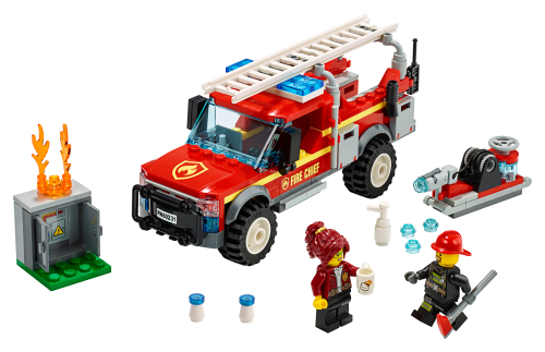 operation Stå op i stedet cricket Fire Chief Response Truck 60231 - LEGO® City - Building Instructions -  Customer Service - LEGO.com US
