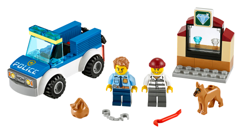 Unità cinofila della polizia — set LEGO 60241