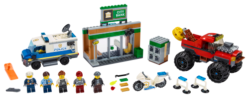 Rapina sul Monster Truck — set LEGO 60245