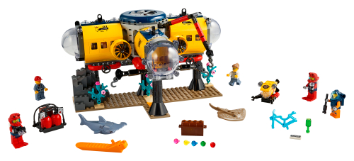 Base per esplorazioni oceaniche — set LEGO 60265