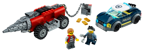 LEGO 60273 Policía de Élite: Persecución de la Perforadora