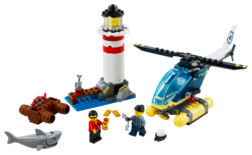 Arresto al faro della Polizia — set LEGO 60274