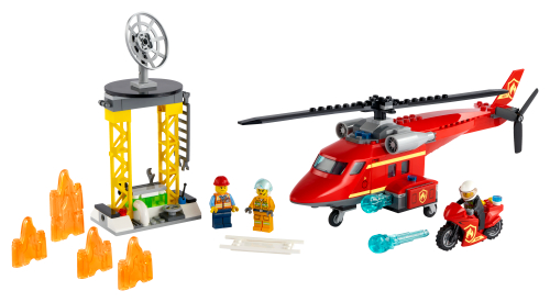 Fire Rescue Helicopter — LEGO set 60281