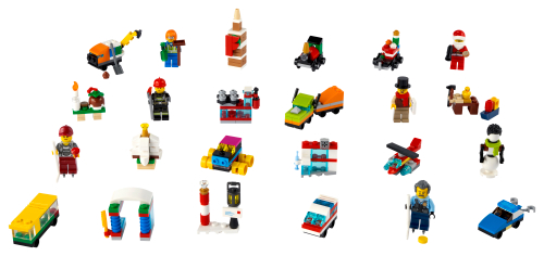 Forfatter værtinde binding LEGO® City Advent Calendar 60303 - LEGO® City - Building Instructions -  Customer Service - LEGO.com SG