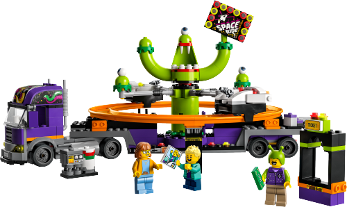 Il camion della giostra spaziale — set LEGO 60313