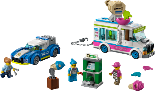 Ice Cream Truck Police Chase 60314 - Lego® City - Building Instructions -  Customer Service - Lego.Com Us