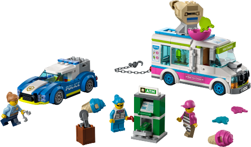 Ice Cream Van Police Chase — LEGO set 60314