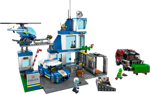 bus Mediator chance Police Station 60316 - LEGO® City - Building Instructions - Customer  Service - LEGO.com US