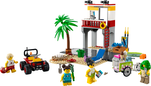 Beach Lifeguard Station — LEGO set 60328