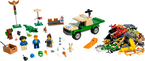 Omhyggelig læsning kaos Andragende Wild Animal Rescue Missions 60353 - LEGO® City - Building Instructions -  Customer Service - LEGO.com US