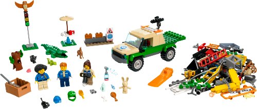 Missioni di salvataggio animale — set LEGO 60353