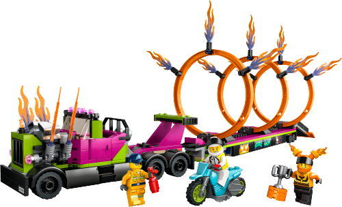 Stunt Truck & Ring Of Fire Challenge — LEGO set 60357