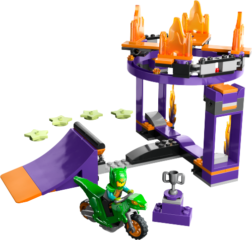 Sfida acrobatica: schiacciata sulla rampa — set LEGO 60359