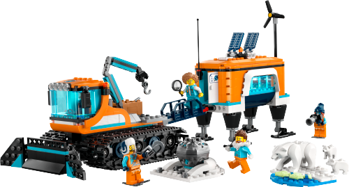 Arctic Explorer Vehicle and Mobile Lab — LEGO set 60378
