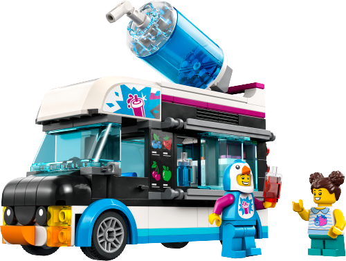 Penguin Slushy Van — LEGO set 60384