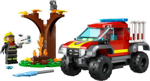 Soccorso sul fuoristrada dei pompieri — set LEGO 60393