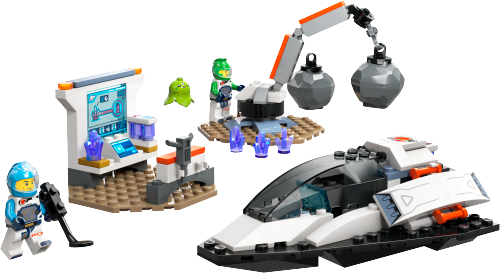 Navetta spaziale e scoperta di asteroidi — set LEGO 60429