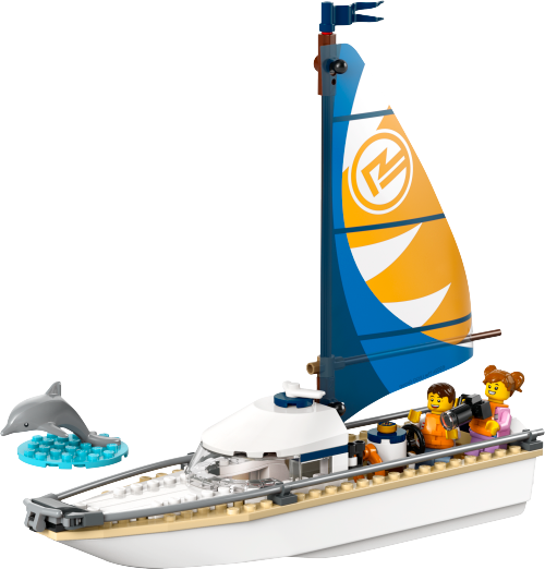 Barca a vela — set LEGO 60438