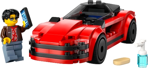 Auto sportiva rossa — set LEGO 60448