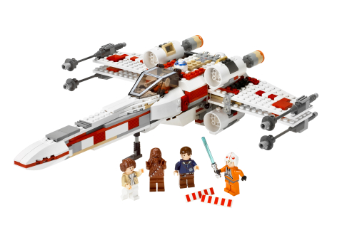 LEGO® Bauanleitung Star Wars 6212 X Wing Fighter Instruction NEU 58 