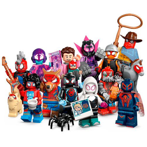 Caja de LEGO 66797 Spider-Man: Cruzando el Multiverso (pack de 6)