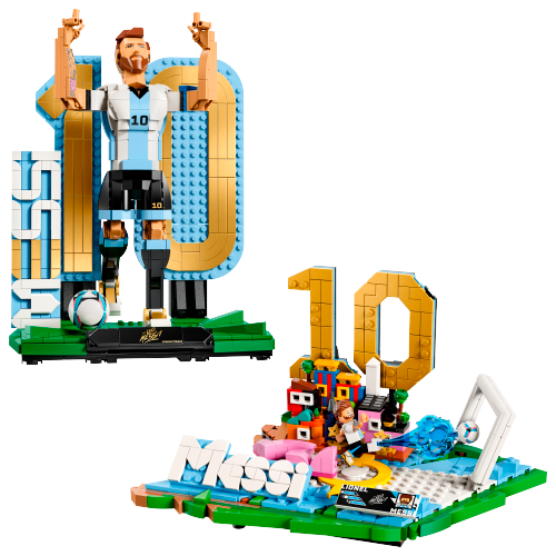 Caja de LEGO 66818 Lionel Messi – Collector's Set