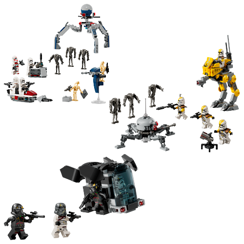 Caja de LEGO 66821 Star Wars: Trooper & Droid Battle Pack