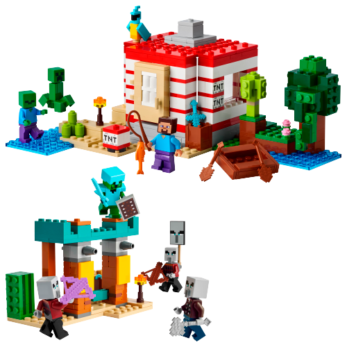 Caja de LEGO 66833 Adventure Worlds Gift Set