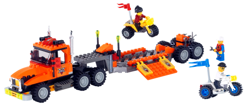 Nákladní vůz a akrobatické tříkolky 6739 - Návody na stavění - Zákaznický servis - LEGO.com