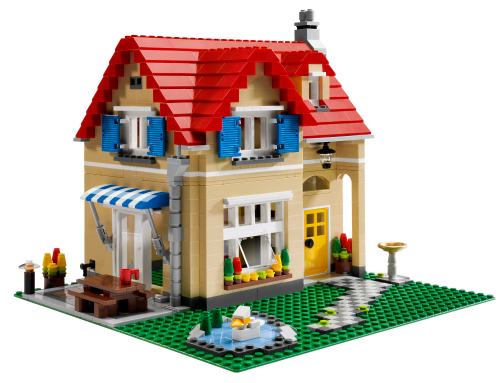 La casa di famiglia — set LEGO 6754