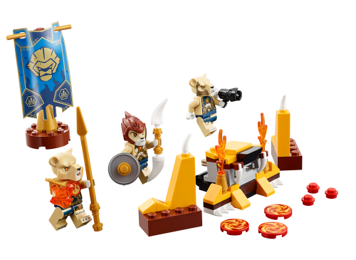 Tribù dei Leoni — set LEGO 70229