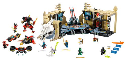 Caos alla caverna del Samurai X — set LEGO 70596