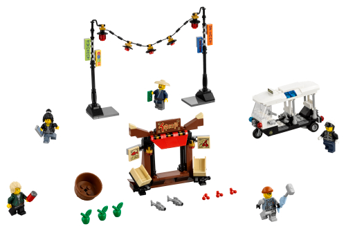 Inseguimento a NINJAGO® City — set LEGO 70607