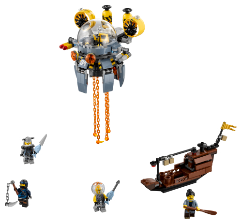 Sottomarino Flying Jelly — set LEGO 70610