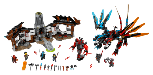 La forgia del dragone — set LEGO 70627