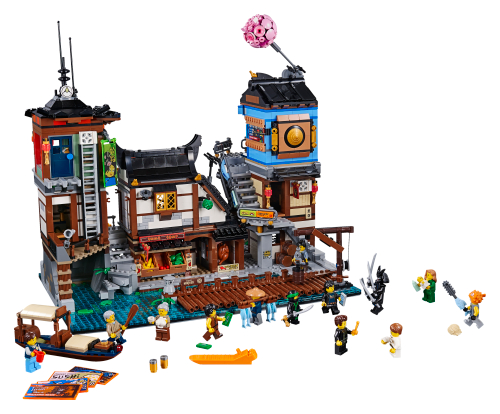 Porto di NINJAGO® City — set LEGO 70657