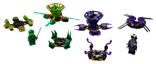 Spinjitzu Lloyd vs. Garmadon — LEGO set 70664