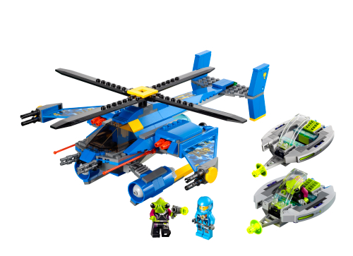 Duello con il Jet-Copter — set LEGO 7067