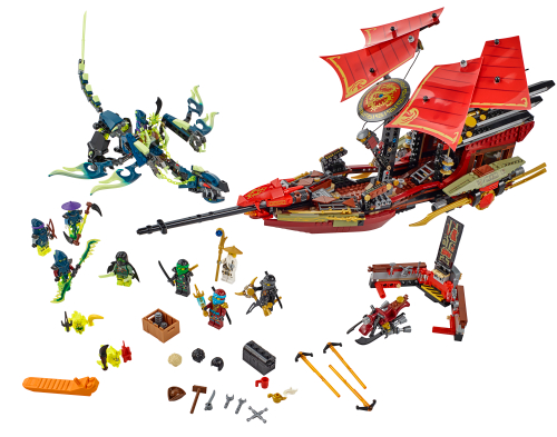 Il volo finale del Vascello del Destino — set LEGO 70738
