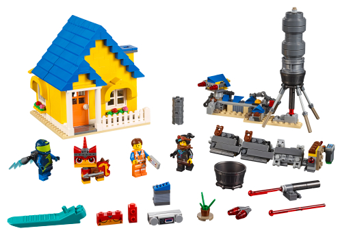 La casa dei sogni/Razzo di soccorso di Emmet! — set LEGO 70831