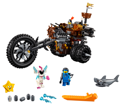MetalBeard’s Heavy Metal Motor Trike! — LEGO set 70834