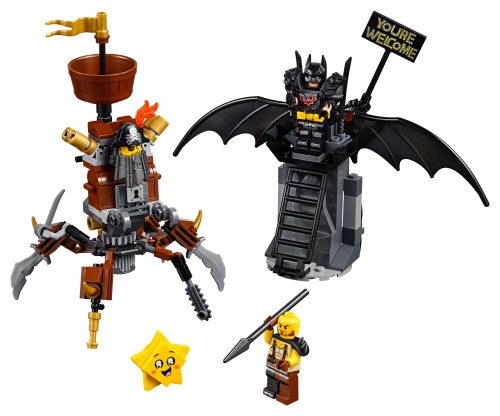 Batman™ pronto alla battaglia e Barbacciaio — set LEGO 70836