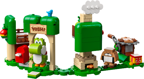 Yoshi's Gift House Expansion Set 71406 - LEGO® Super Mario™ - Building Instructions Customer Service - LEGO.com US